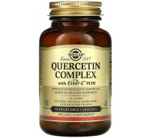 Кверцетин комплекс с эстер-С Solgar Quercetin 50 вег капсул