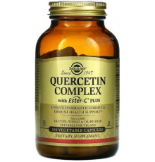 Кверцетин комплекс з естер-С Solgar Quercetin 100 вег капсул