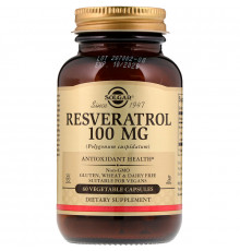 Ресвератрол Solgar Resveratrol 60 вег капс