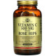Витамины Solgar Витамин С с шиповником Vitamin C 500 мг 250 таб