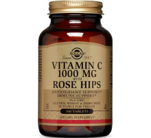Витамин С для иммунитета Solgar Vitamin C 1000 мг 100 таб