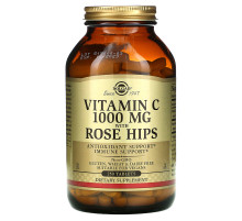 Витамин С с шиповником Solgar Vitamin C with Rose Hips 1000 мг 250 таблеток
