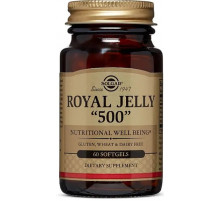 Маточне молочко Solgar  Royal Jelly "500" 60 гел капс