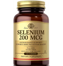 Селен Solgar Selenium 200 мкг 100 таб