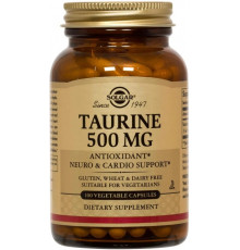 Таурин Solgar Taurine 500 мг 100 капс