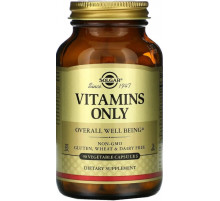 Мультивітаміни Solgar Vitamins Only 90 вег капс