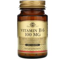 Вітамін В6 Solgar Vitamin B6 100 таб