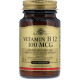 Вітамін В12 (ціанокобаламін) Solgar Vitamin B12 100 таб
