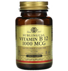Вітамін В12 (ціанокобаламін) Solgar Vitamin B12 250 таб
