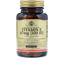 Вітамін Solgar Vitamin E 100 МЕ 100 гелевих капсул