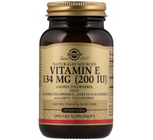 Витамин Е Solgar Vitamin E 134 мг (200 МЕ) 100 гелевых капсул