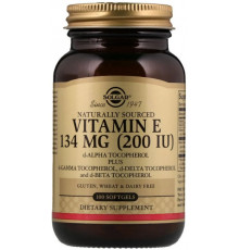 Вітамін Е Solgar Vitamin E 134 мг (200 МЕ) 100 гелевих капсул