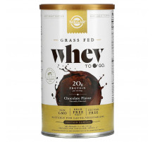 Сывороточный протеин Solgar Grass Fed Whey To Go 377 г шоколад