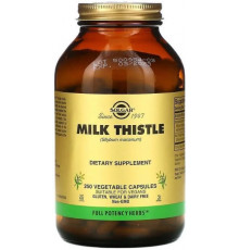 Розторопша Solgar Milk Thistle 250 вегетаріанських капсул