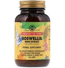 Босвелія Solgar Boswellia Resin 60 вегетаріанських капсул