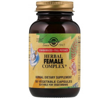 Травяной комплекс для женщин Solgar Herbal Female Complex 50 вегетарианских капсул