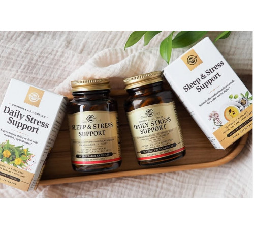 Поддержка сна и снижение стресса Solgar Sleep & Stress Support 30 капс