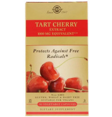 Екстракт дикої вишні Solgar Tart Cherry 1000 мг 90 капс
