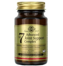 Зміцнення суглобів Solgar No. 7 Joint Support & Comfort 30 капс