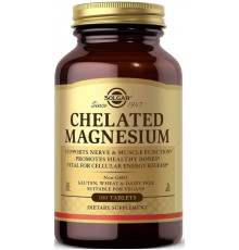 Магній хелат Solgar Chelated Magnesium 100 таб