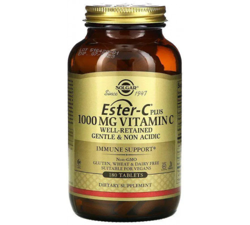 Естер-С плюс Solgar Ester-C Plus 1000 мг 180 таб