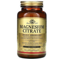 Цитрат магнію Solgar Magnesium Citrate 120 таб