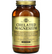 Магній хелат Solgar Chelated Magnesium 250 таблеток