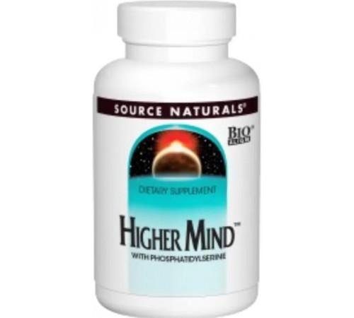 Поліпшення роботи мозку Source Naturals Higher Mind 60 таб