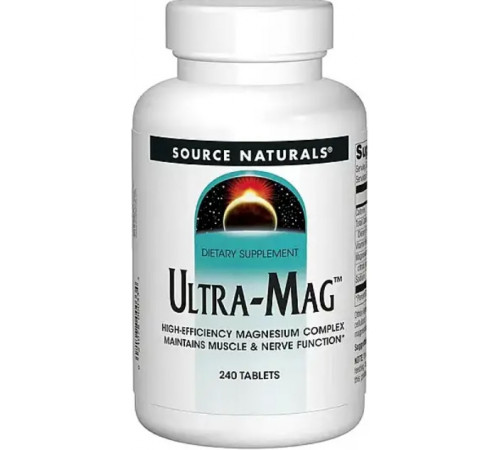 Ультра-магний Source Naturals Ultra-Mag 240 таб