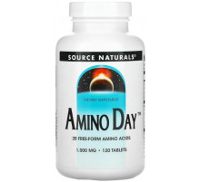 Амінокислоти Source Naturals Amino Day 1000 мг 120 таблеток