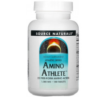 Аминокислоты Source Naturals Amino Athlete 1000 мг 100 таблеток