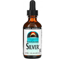 Колоїдне срібло ультра Source Naturals Colloidal Silver 10 PPM 59.14 мл