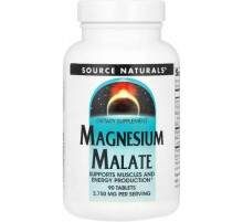Магній малат Source Naturals Magnesium Malate 3750 мг 90 таб
