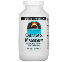 Вітамінно-мінеральний комплекс Source Naturals Кальцій Магній Calcium & Magnesium 300 мг 250 таблеток