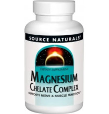 Магній хелат Source Naturals Magnesium Chelate 100 мг 100 таб