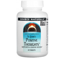 Поддержка нервной системы Source Naturals St. John's Positive Thoughts 45 таблеток