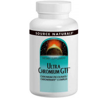 Хром ультра Source Naturals Ultra Chromium GTF 120 таб