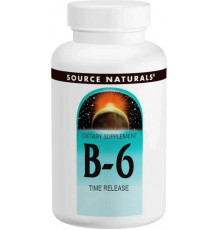 Вітамін В6 (піридоксин) Source Naturals Vitamin B-6 500 мг 100 табл.
