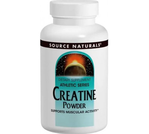 Креатин моногідрат Source Naturals Creatine Athletic Serie 453,6 г