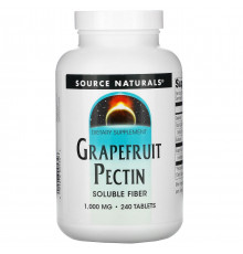 Грейпфрутовий пектин Source Naturals Grapefruit Pectin 240 таб