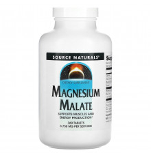 Магній малат Source Naturals Magnesium Malate 360 ​​таб