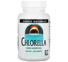 Хлорелла Source Naturals Chlorella 500 мг 200 таблеток