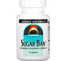 Засіб зниження цукру в крові Source Naturals Sugar Ban 75 таб