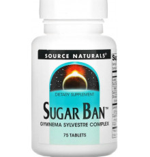 Засіб зниження цукру в крові Source Naturals Sugar Ban 75 таб
