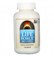 Вітамінний комплекс для енергії Source Naturals Life Force Multiple 120 таб
