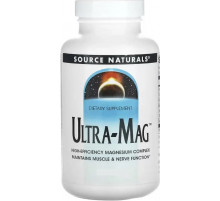 Ультрамагний для успокоения Source Naturals Ultra-Mag 60 таб