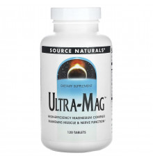 Магній (ультра-маг) Source Naturals Ultra-Mag 120 таб