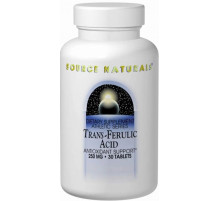 Транс-феруловая кислота Source Naturals Trans-Ferulic Acid 250 мг 30 таб