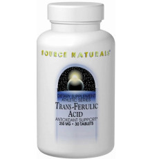 Транс-ферулова кислота Source Naturals Trans-Ferulic Acid 250 мг 30 таб