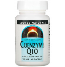 Коензим Q10 Source Naturals Coenzyme Q10 60 капс